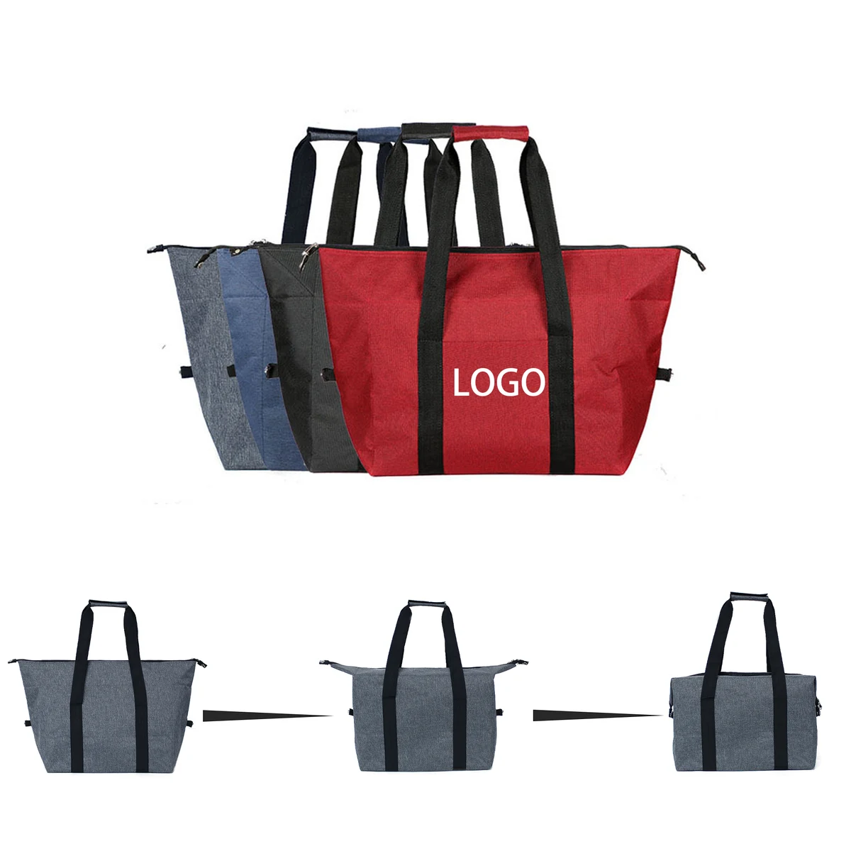 Large Collapsible Foil Insulated Picnic Bag 1