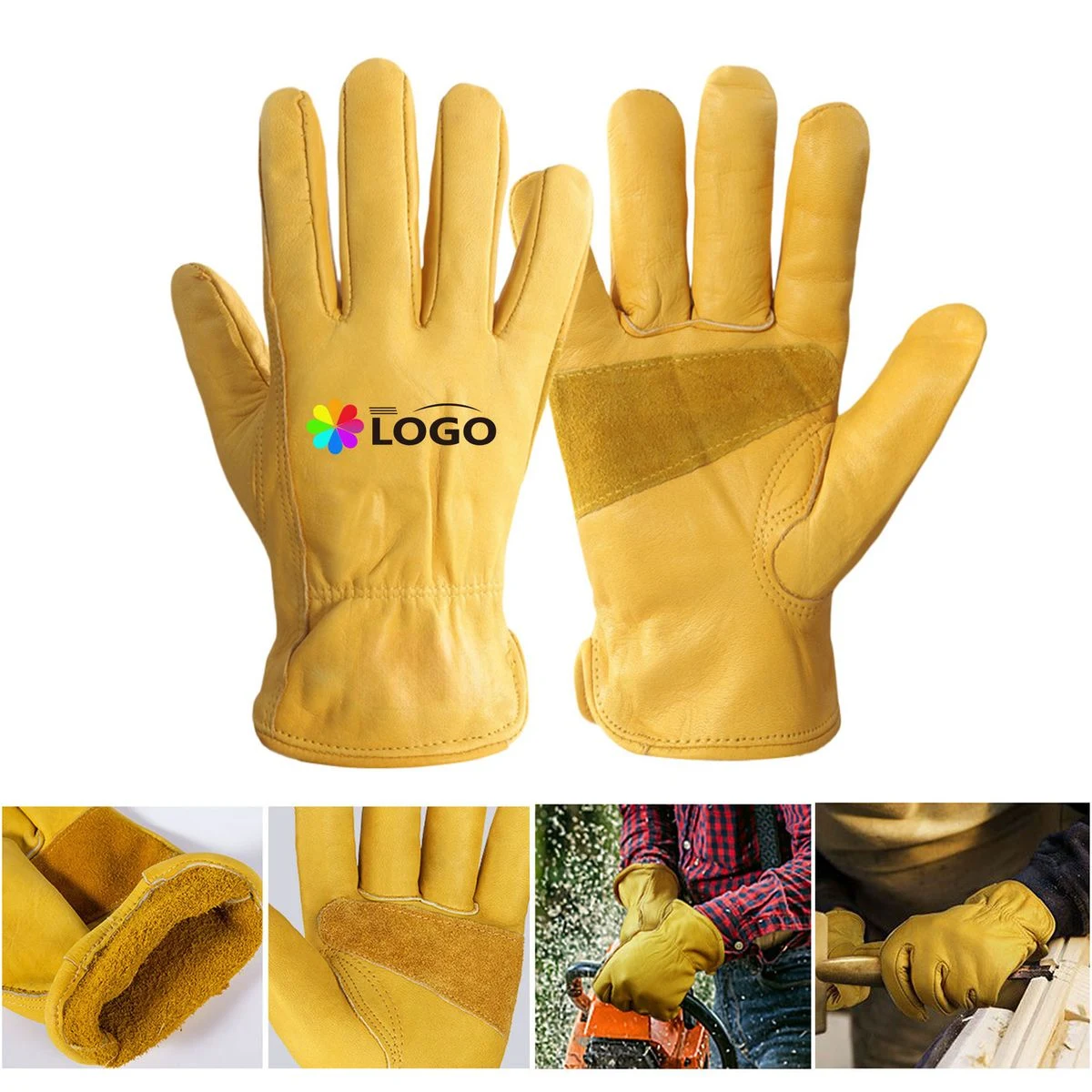 MOQ10 Premium Leather Work Gloves For Tough Jobs 1