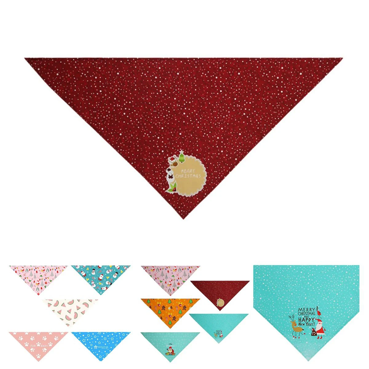 Soft Polyester Bandana for Pets and Events 1