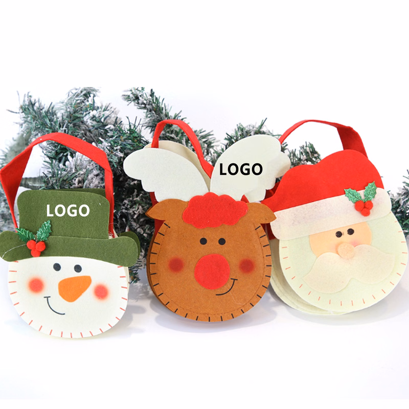 Christmas Felt Gift Tote Bag