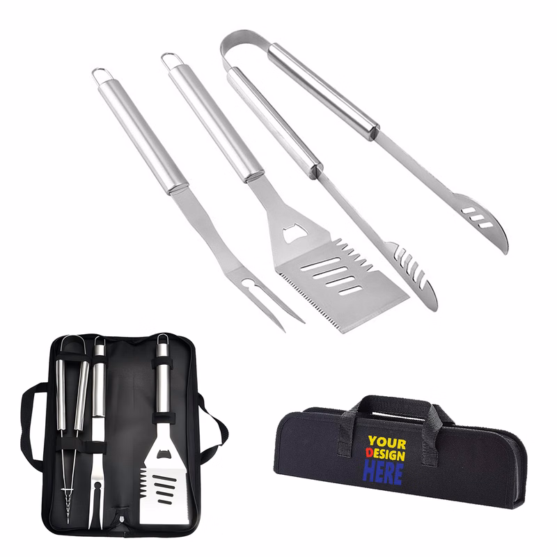 Deluxe BBQ Tools 3-Piece Set