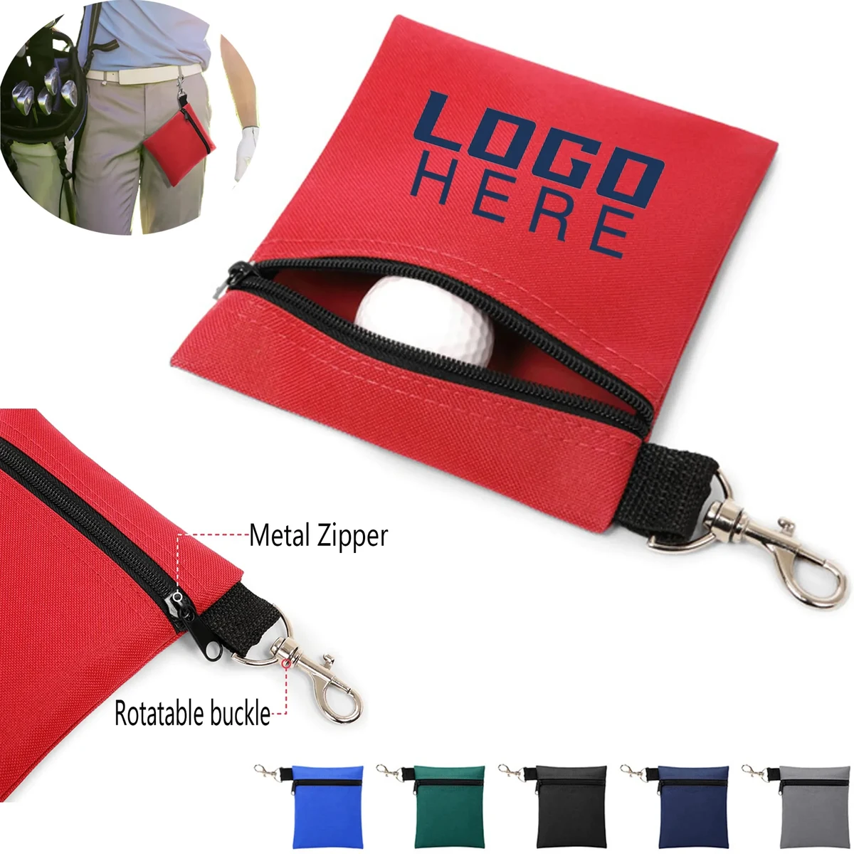 Golf Accessory Storage Pouch MOQ50pcs 1