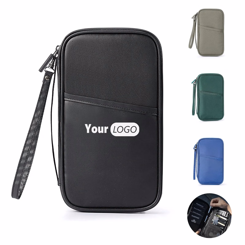 Nylon Travel Waterproof Passport Storage Bag