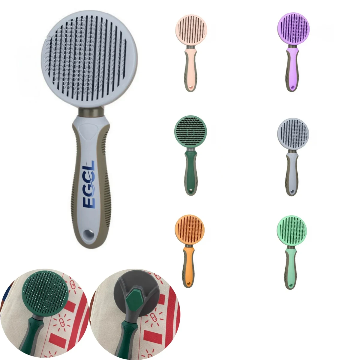 Pet comb grooming products automatic shedding comb 1