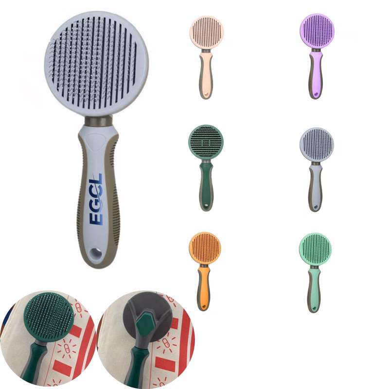 Pet comb grooming products automatic shedding comb