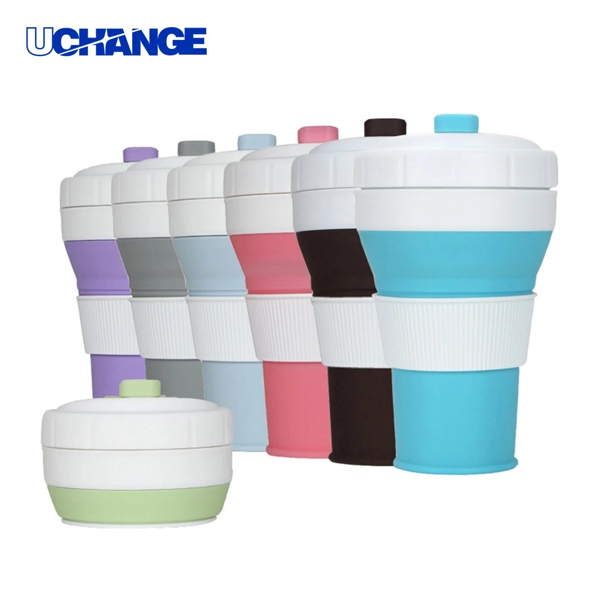 Silicone Collapsible Coffee Cup Tumbler 1