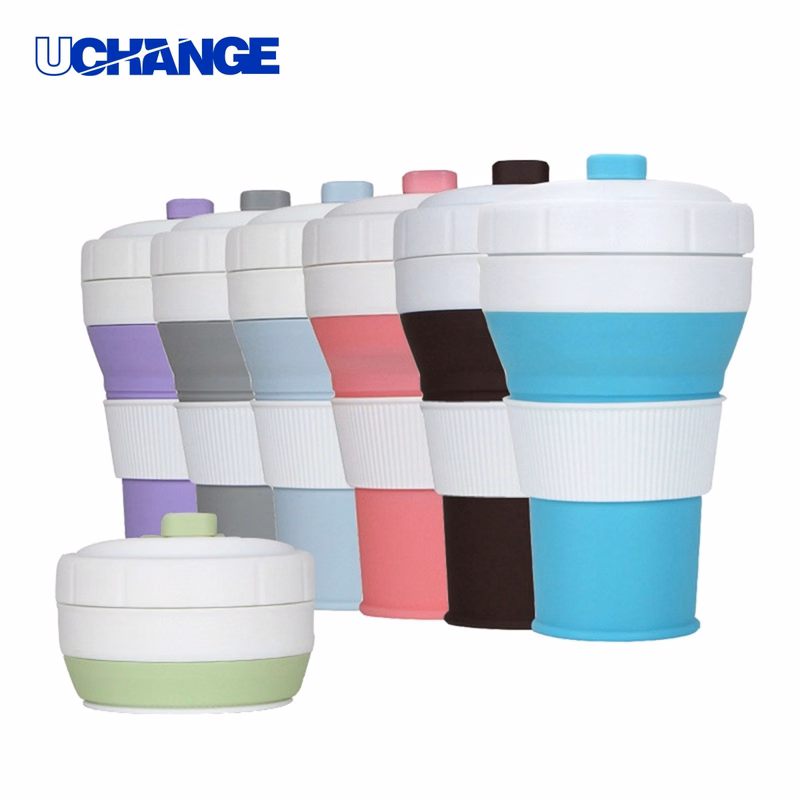 Silicone Collapsible Coffee Cup Tumbler