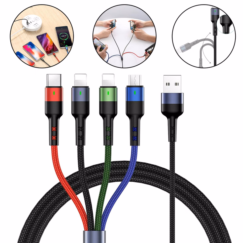 4 in1 USB Charging Cable