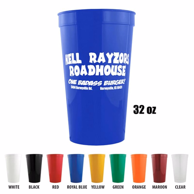 32 Oz Stadium Cups