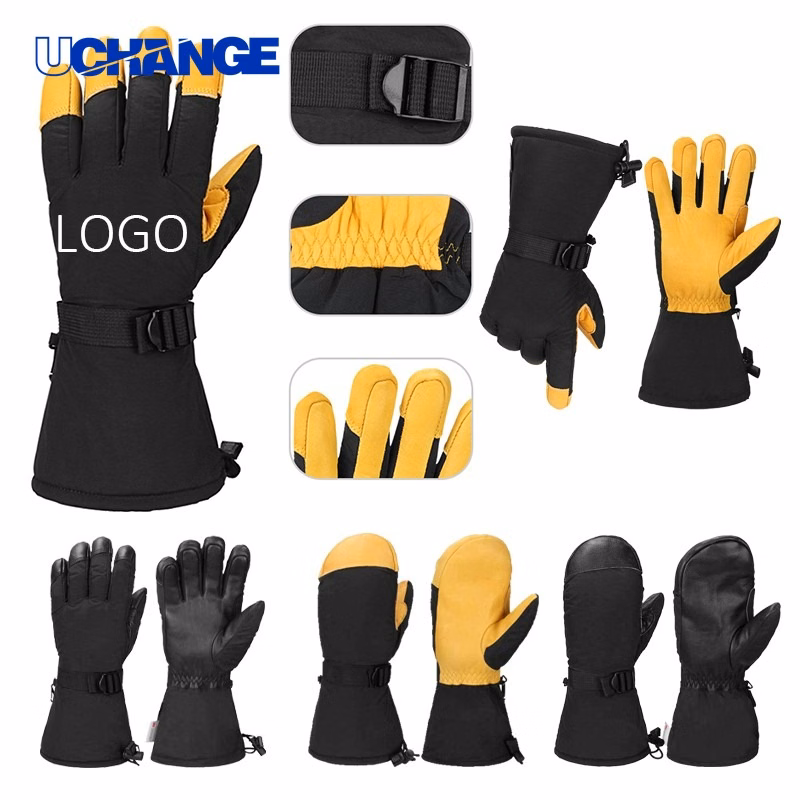 Cowhide Lengthened Labor Protection Gloves