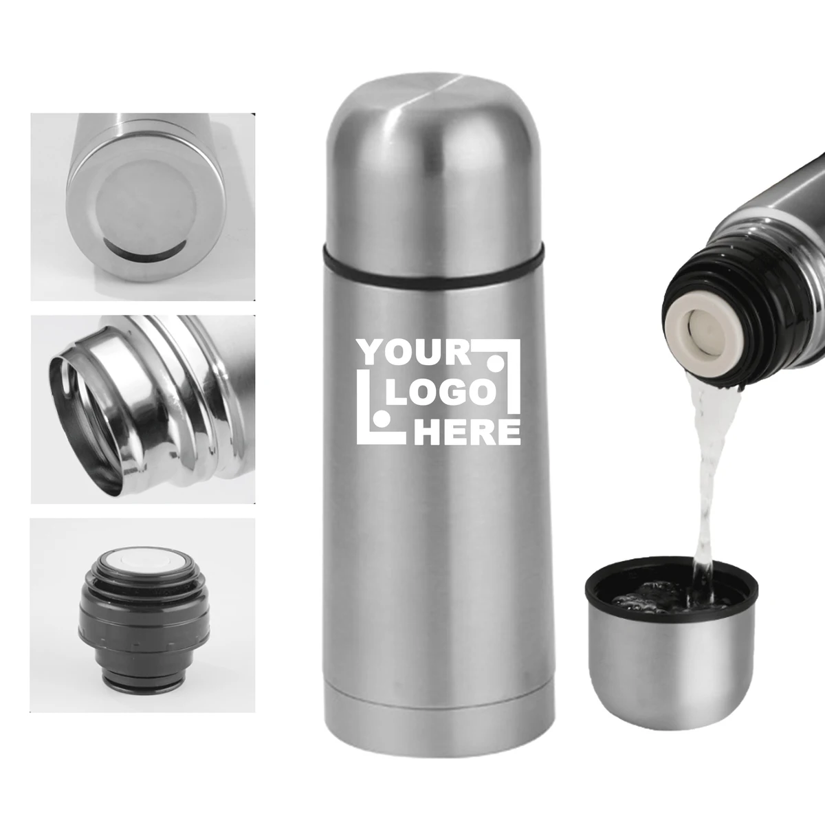 304 Stainless Steel Bullet Head Insulated Cup 1