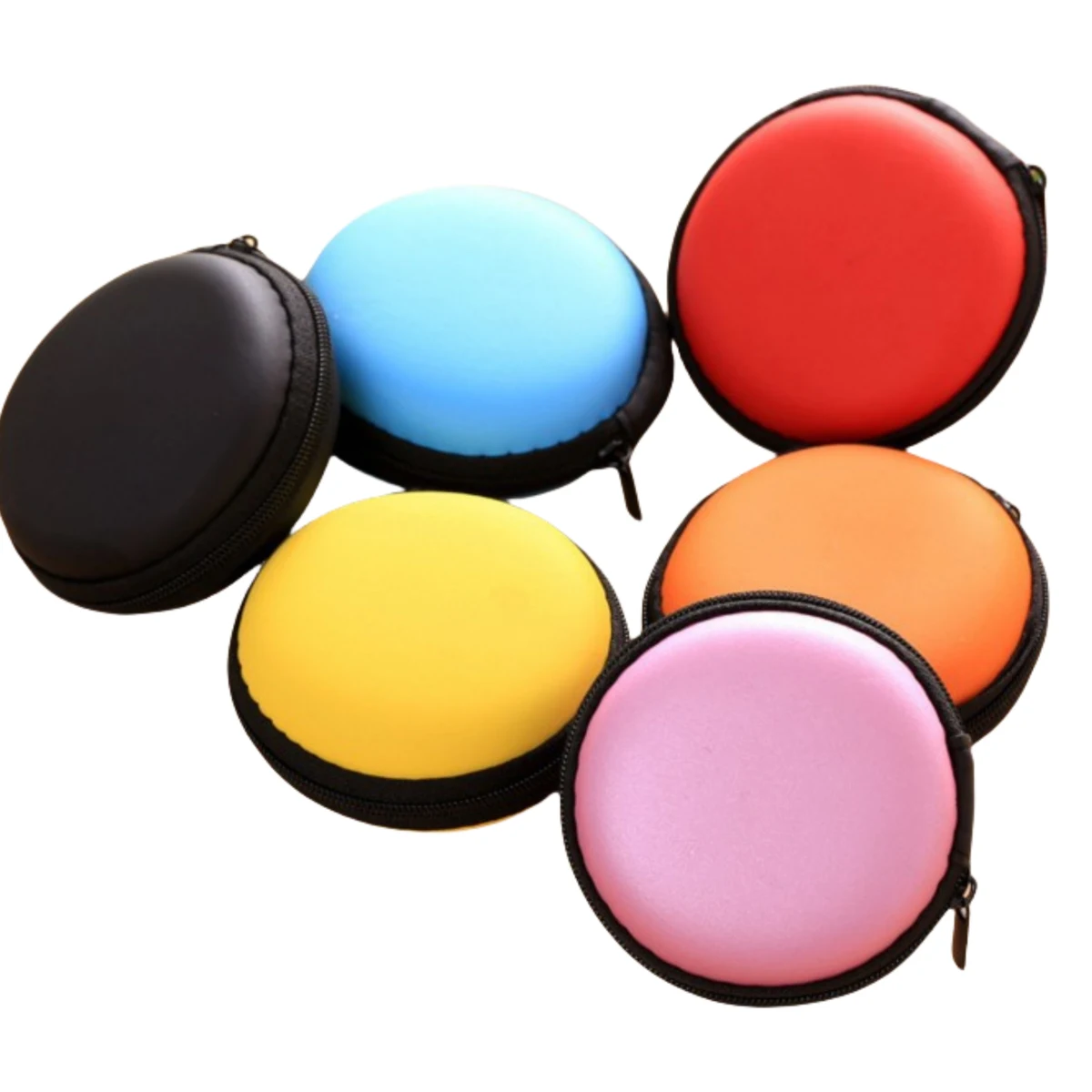 Round Earphone Round Storage Case 1