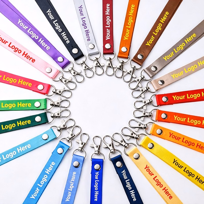 Branded Custom Printed Polyester Lanyard