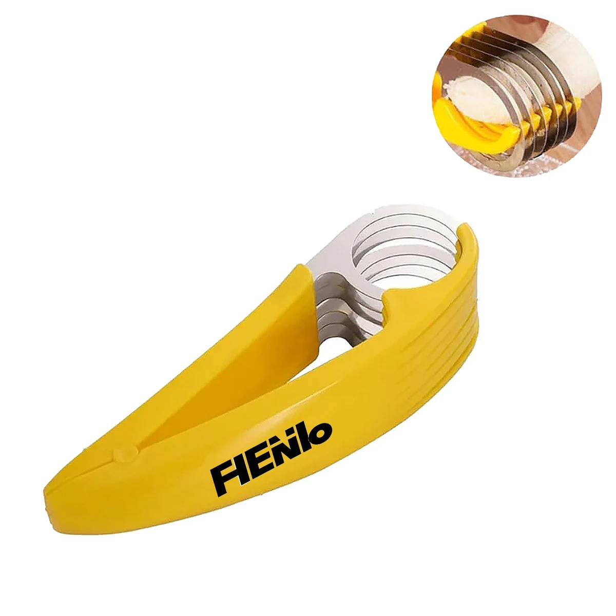 Stainless Steel Fruit Cutting Tool Banana Ham Slicer 1