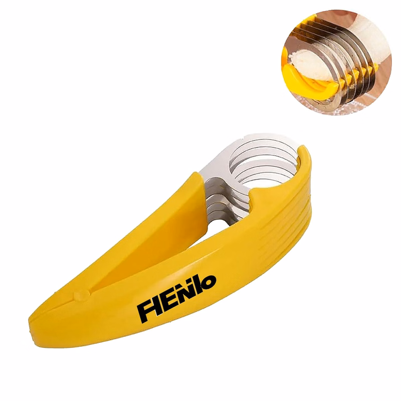 Stainless Steel Fruit Cutting Tool Banana Ham Slicer