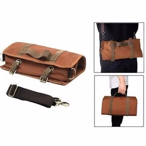 Portable Bartender Cocktail Canvas Storage Travel Bag