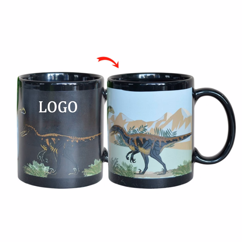 11oz Dinosaur Pattern Color Change Mug