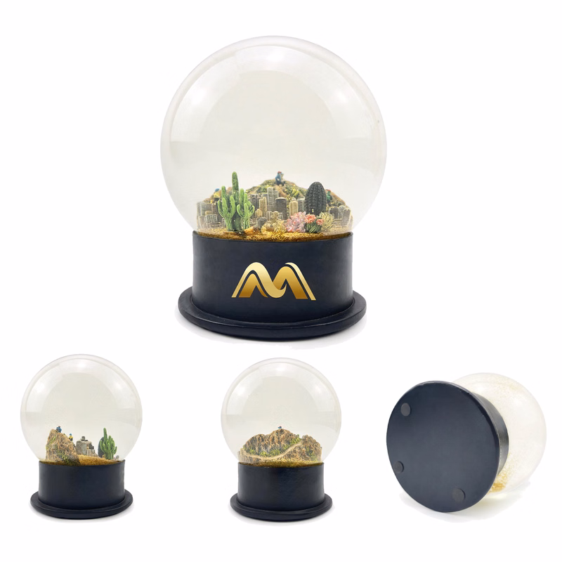 American Impression Crystal Ball Ornament