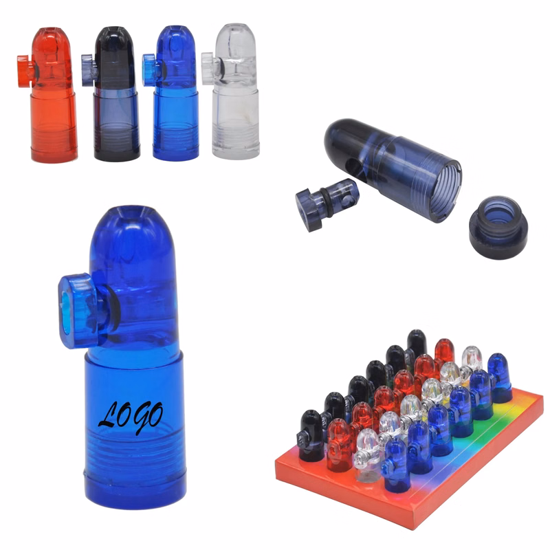Mini Portable Acrylic Snuff Sniffer