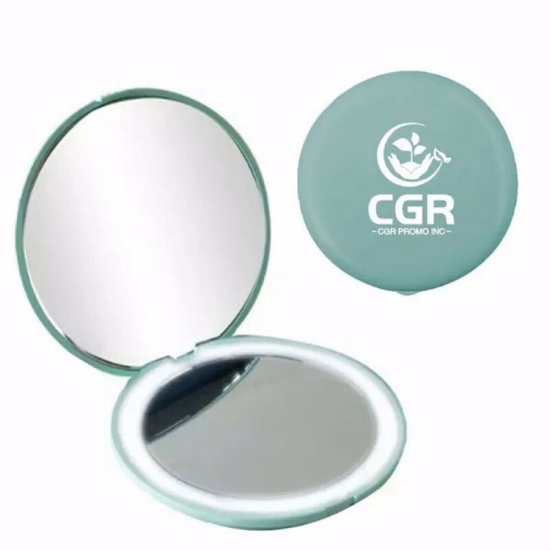 LED Foldable Travel Makeup Mirror