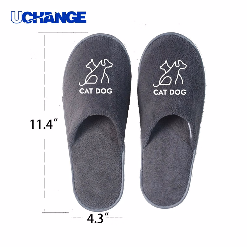 Disposable Closed-Toe Indoor Slippers for Hospitality Use