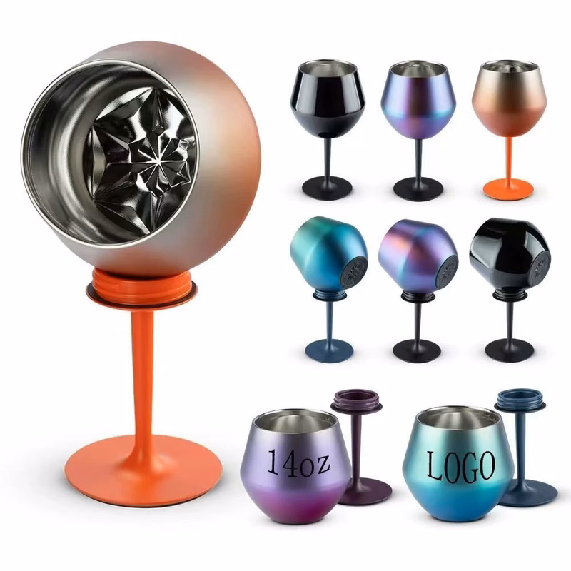 14oz Wine Goblet with Detachable Stem