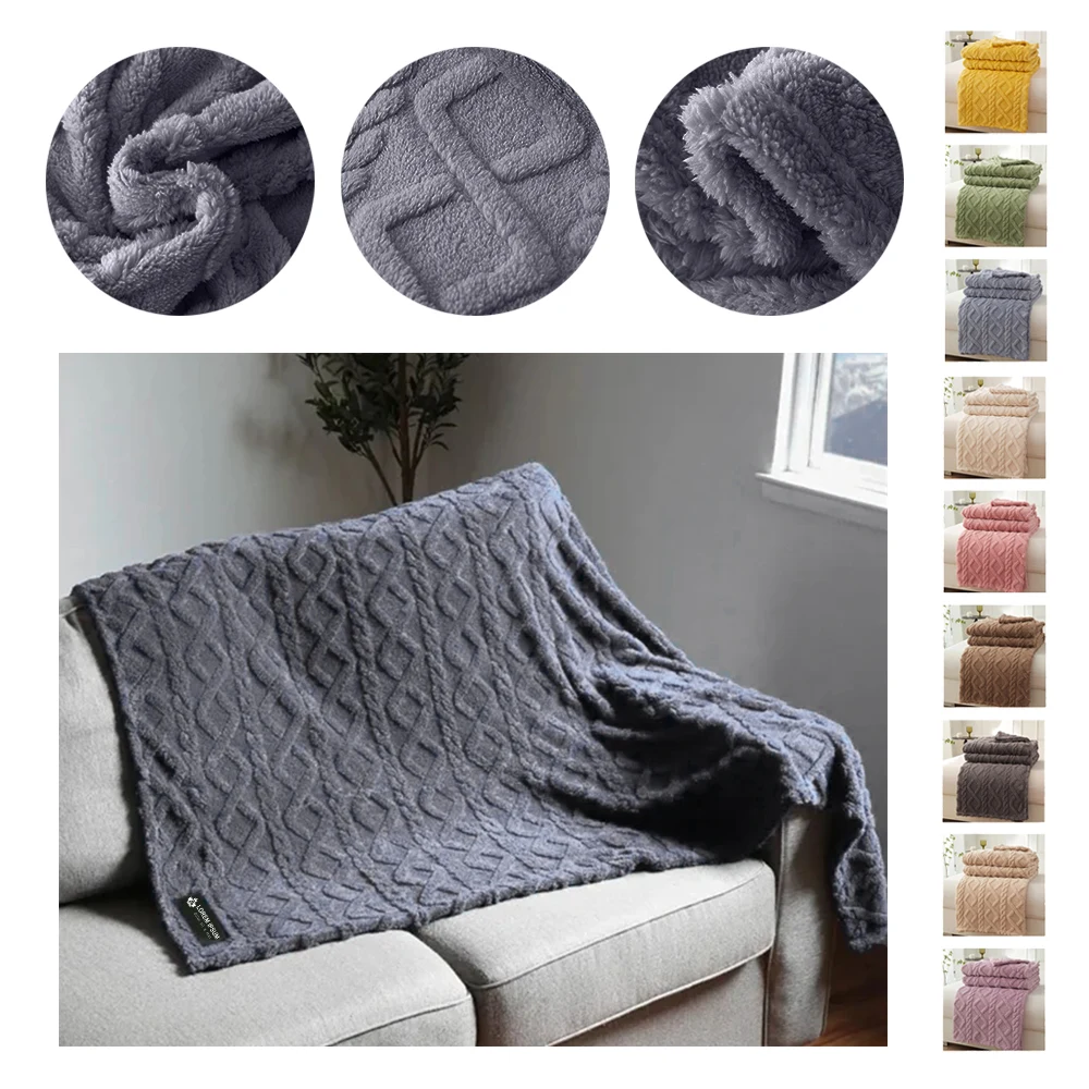 RPET Sherpa Fleece Blanket 1