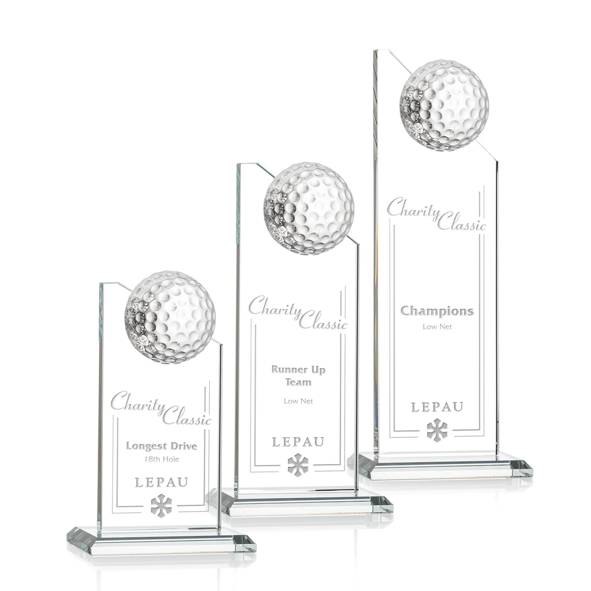 Ashfield Golf Award - Clear 1