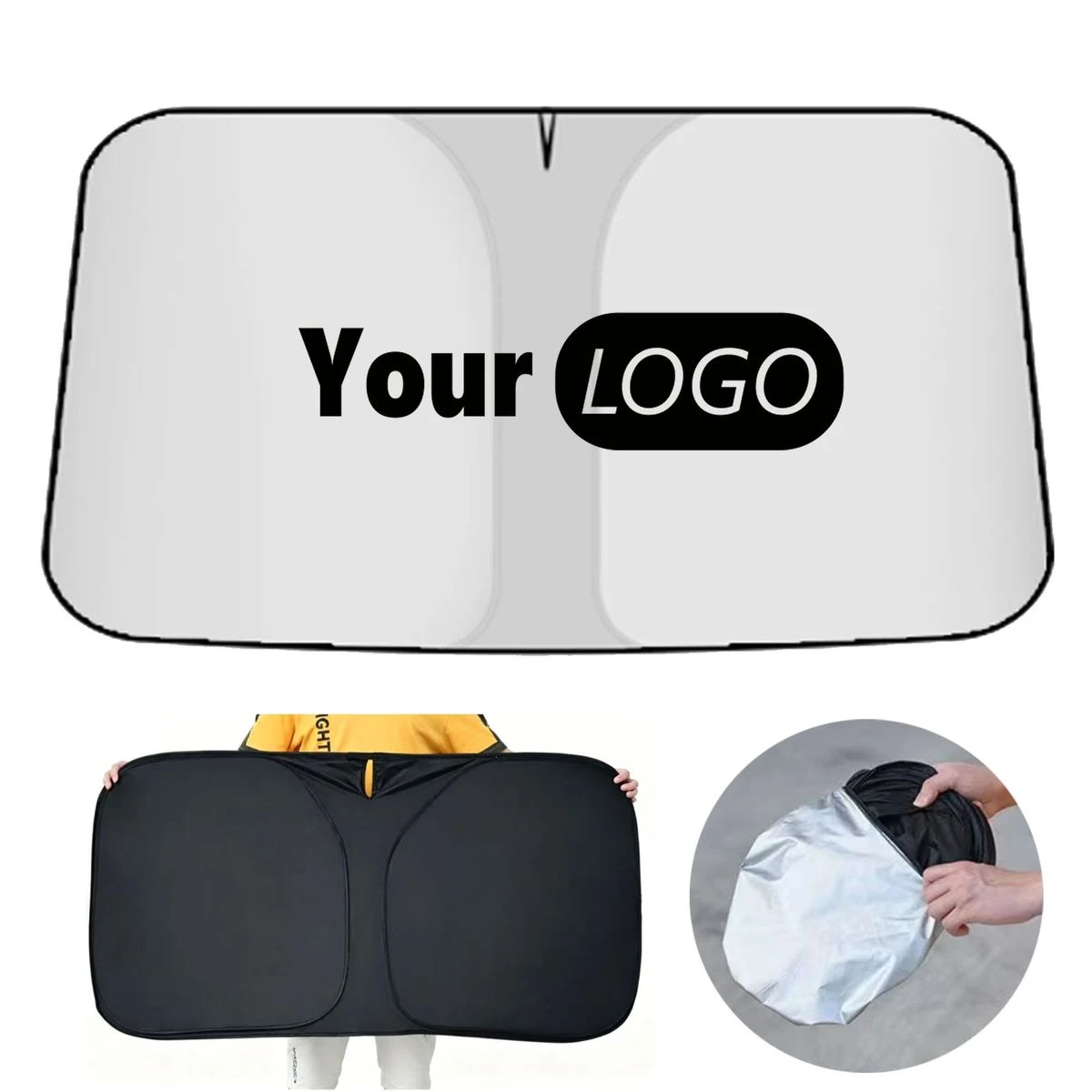 Foldable Car Sun Visor For Sedan SUV 1