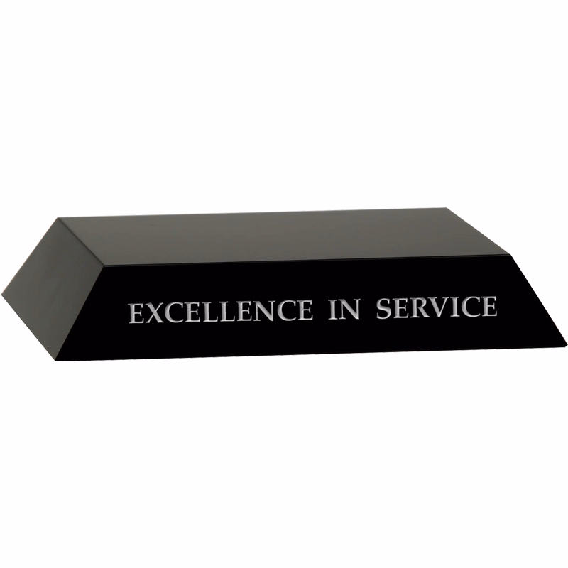 Black Optical Crystal Base