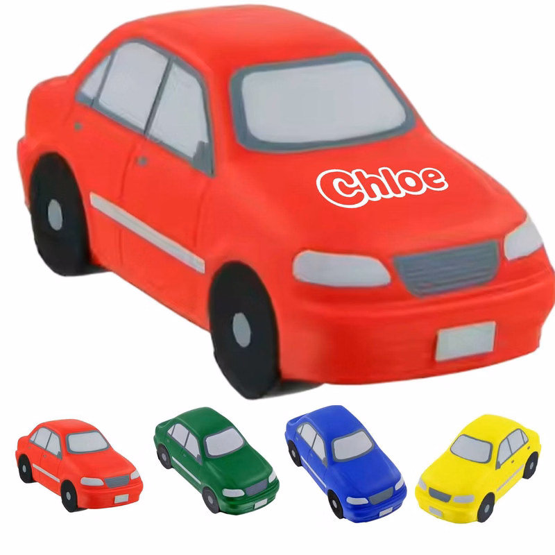 Squeezable PU Foam Sedan Stress Relief Toy