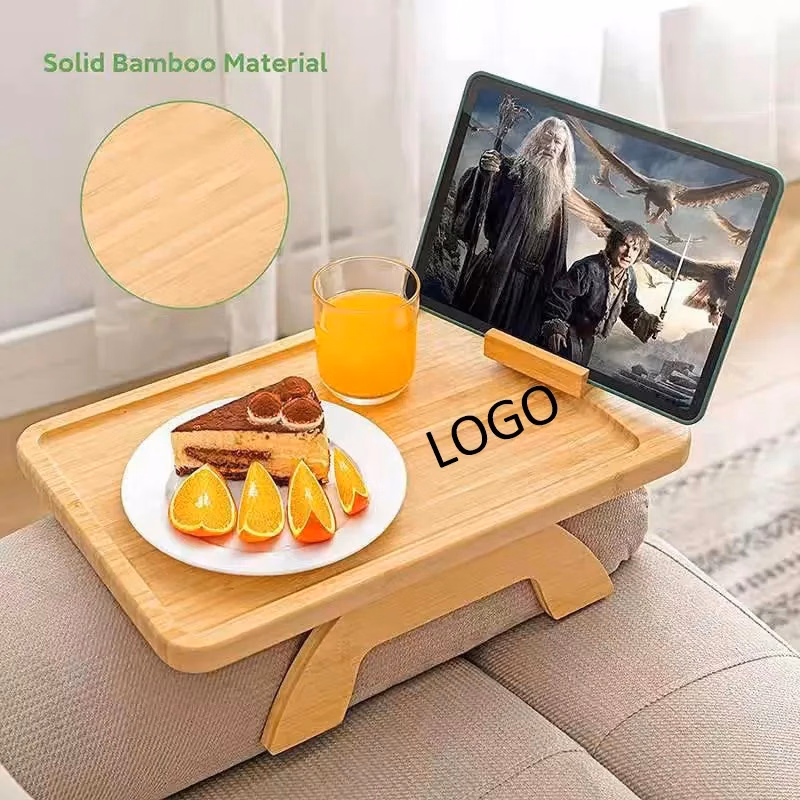 Clip On Sofa Arm Tray Table