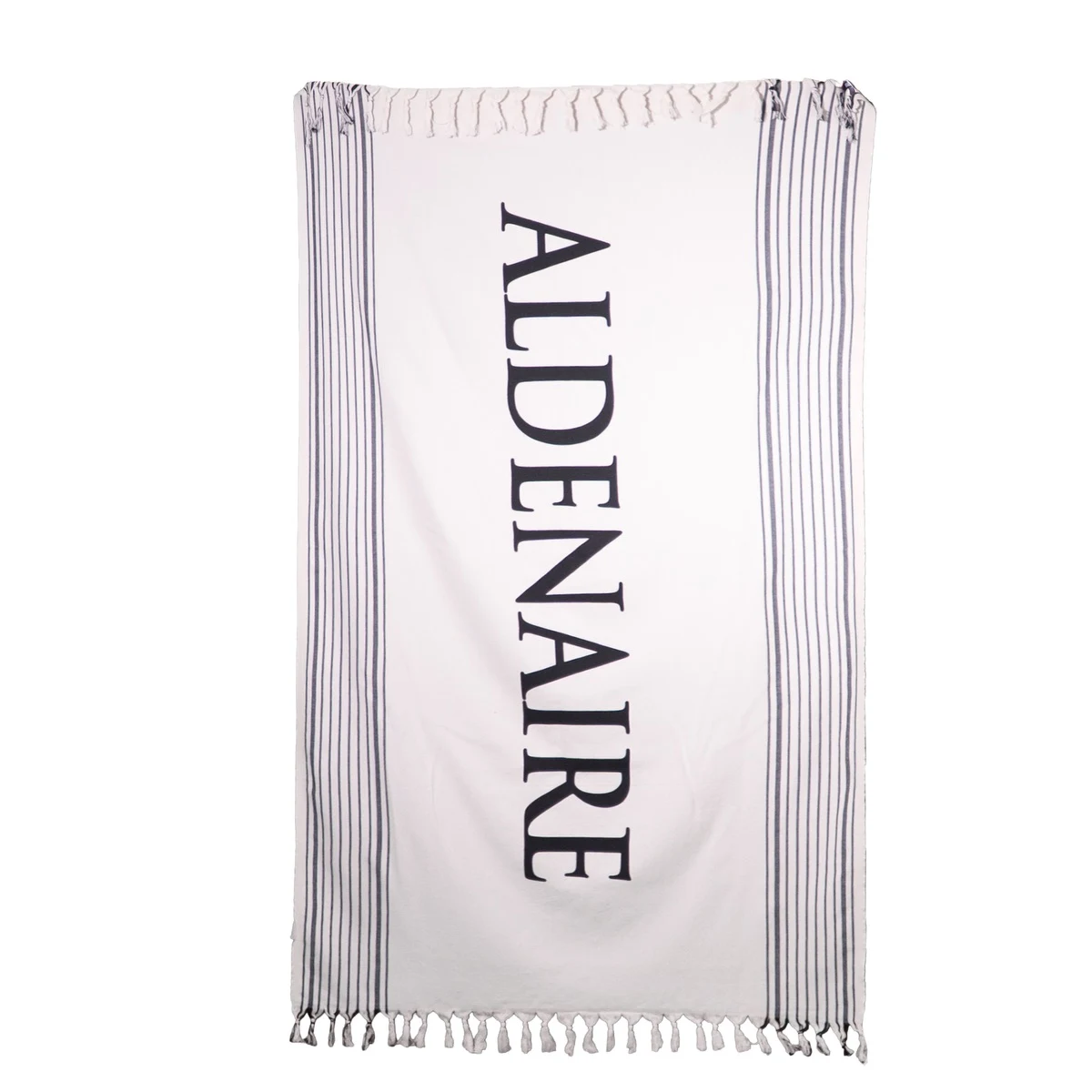 Ivory Shore Open Striped Peshtemal Towel 1