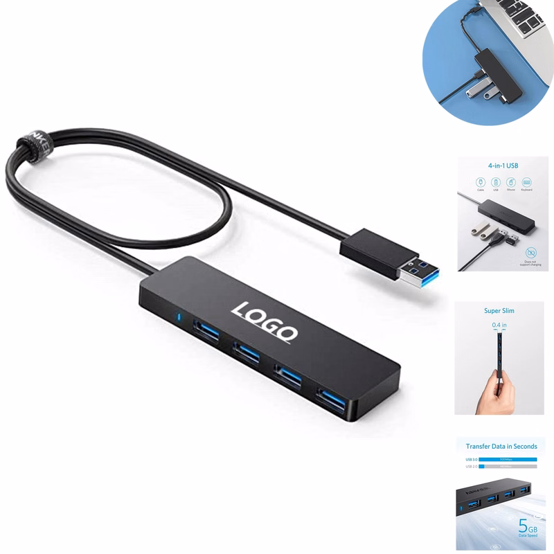 4-Ports Usb 3.0 Hub