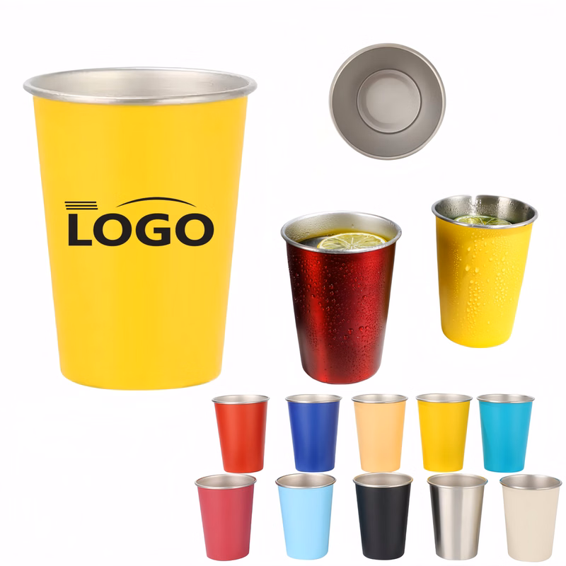 12oz Light-Weight Stainless-Steel Outdoor Beverage Cup
