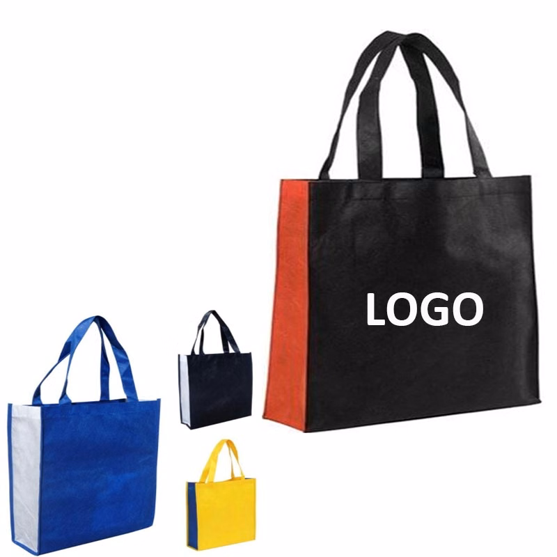 Two Tone Big Non-woven Tote Bag