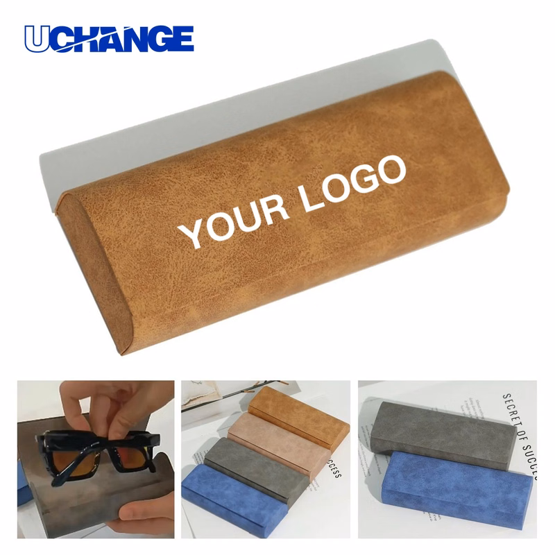 Leather Glasses Case for Travel