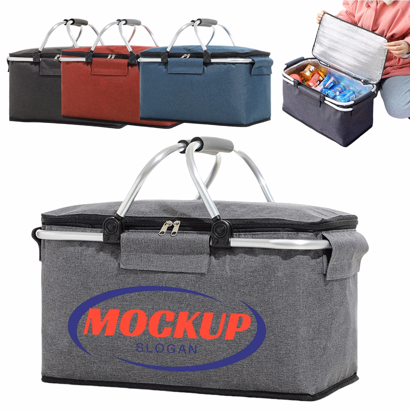 Collapsible Insulated Picnic Basket