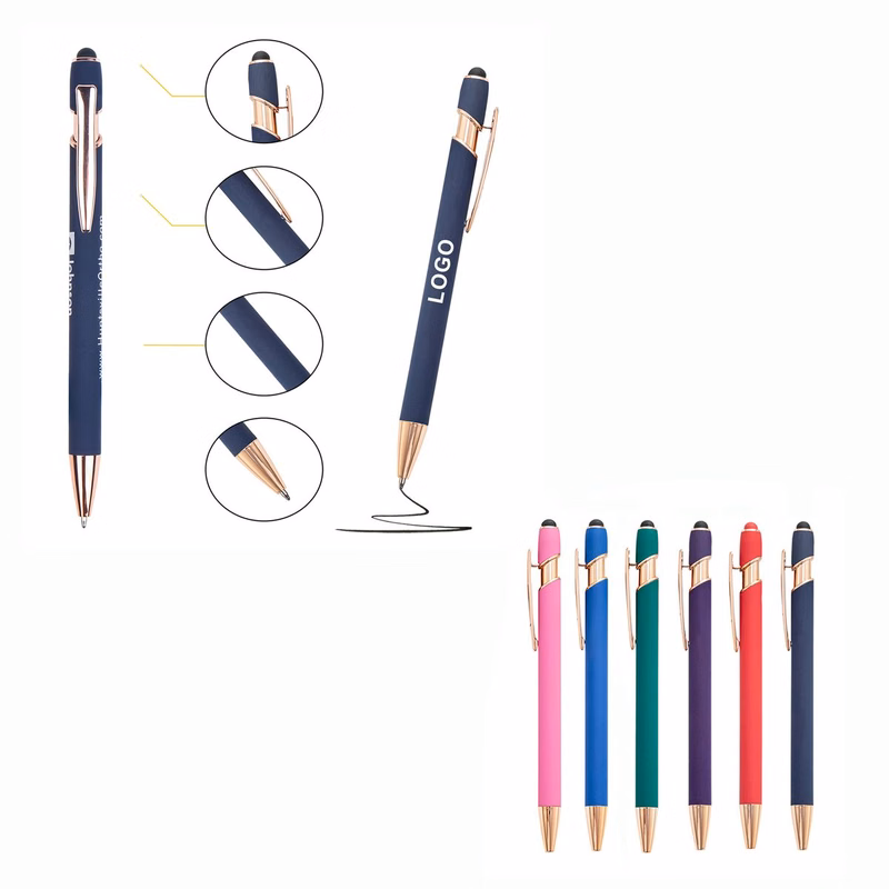 Rose Gold Business Advertising Ballpoint Pen