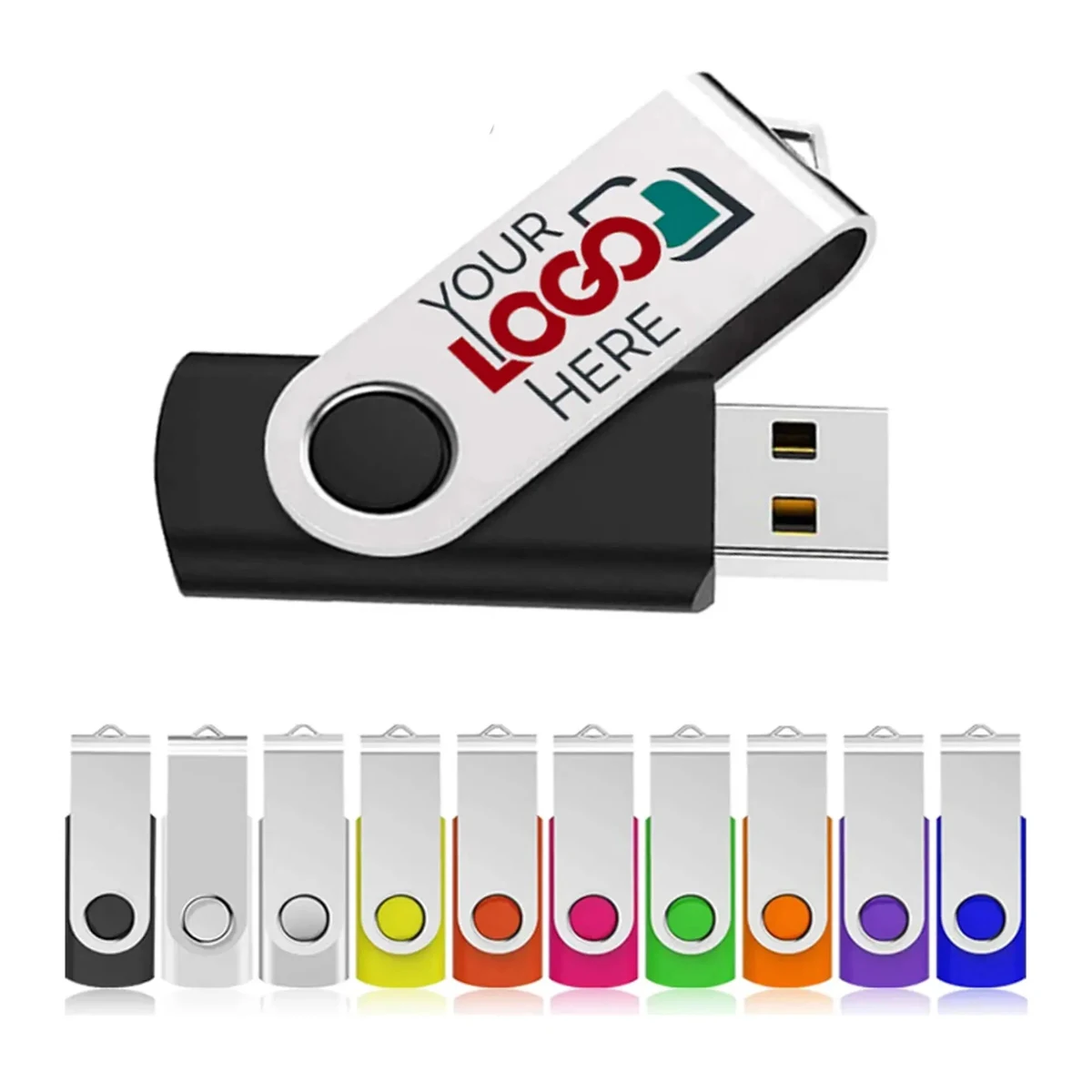 Rush Service 4GB Twist USB Flash Drive 1