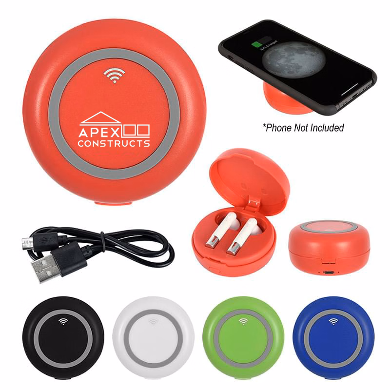Tempo True Wireless Earbuds & Charging Base