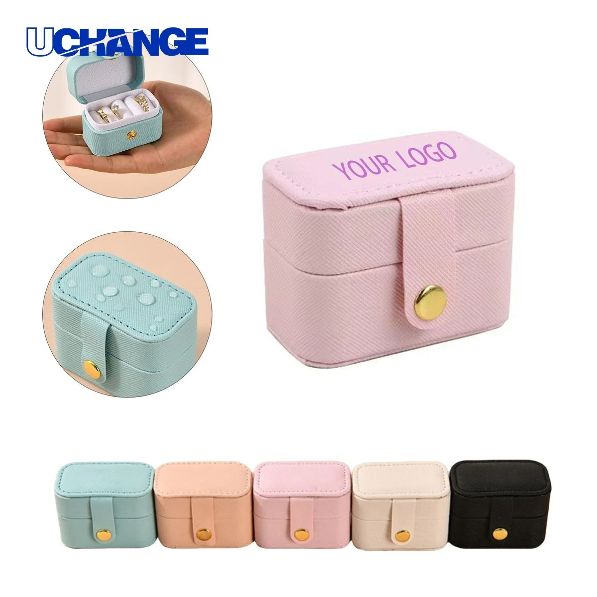 Portable Leather Jewelry Case 1