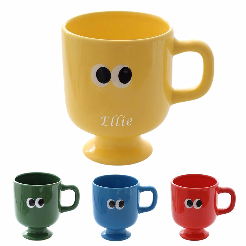 Fun Cartoon Big Eyes Mug