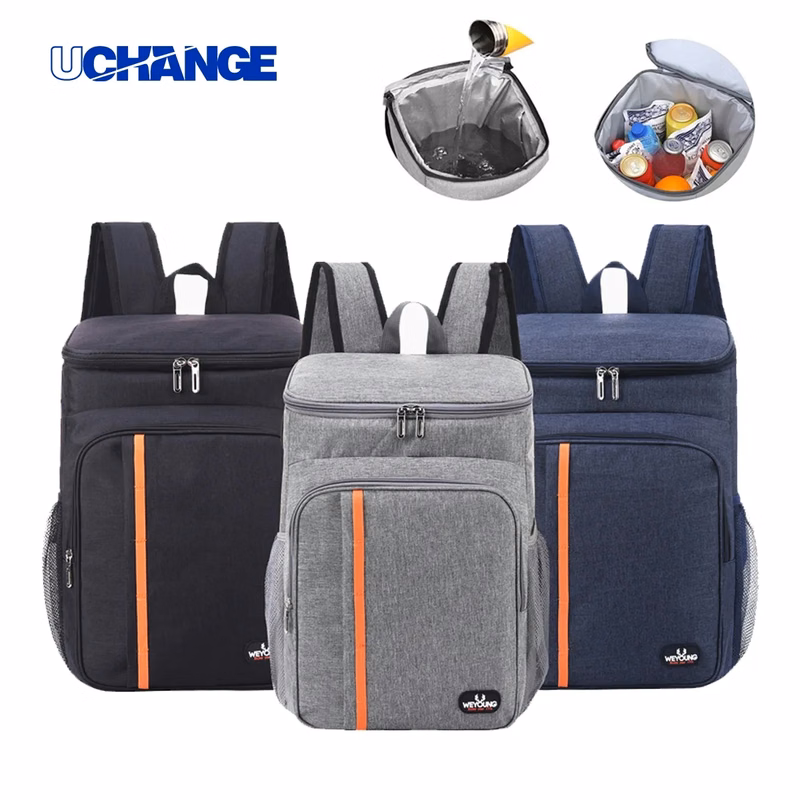 24L Insulated Cooler Backpack With Leakproof Liner Pockets