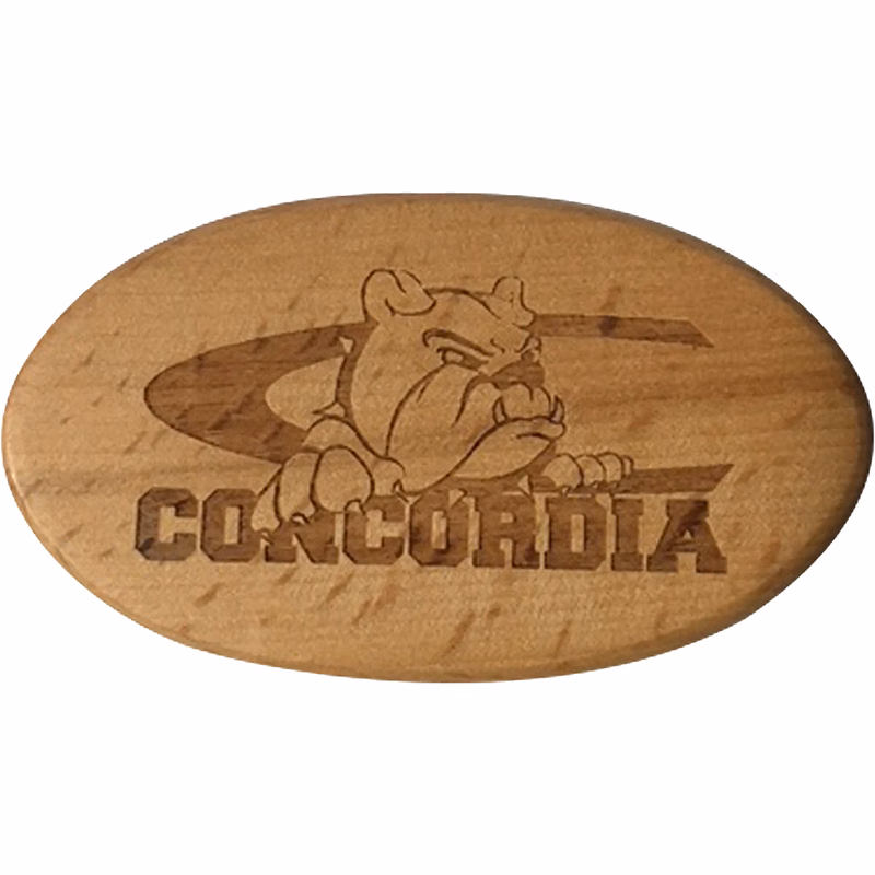 Stock Wood Magnets: Oval