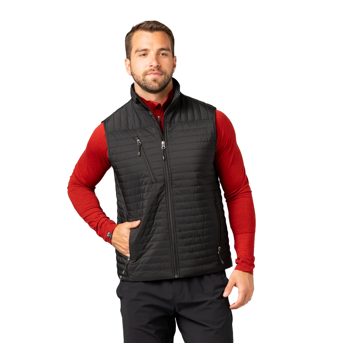Storm Creek Men's Front Runner 120 GSM Insulated Quilted Vest 1
