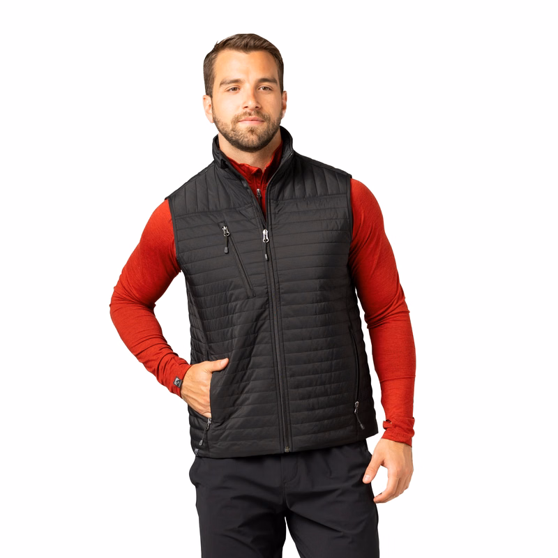 Storm Creek Men's Front Runner 120 GSM Insulated Quilted Vest