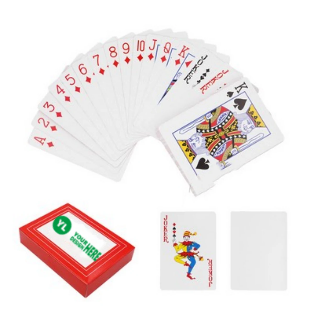 Full Color Premium Customized Standard Poker 1
