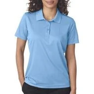 Embroidered UltraClub Ladies' Cool & Dry Mesh Pique Polo Shirt 1