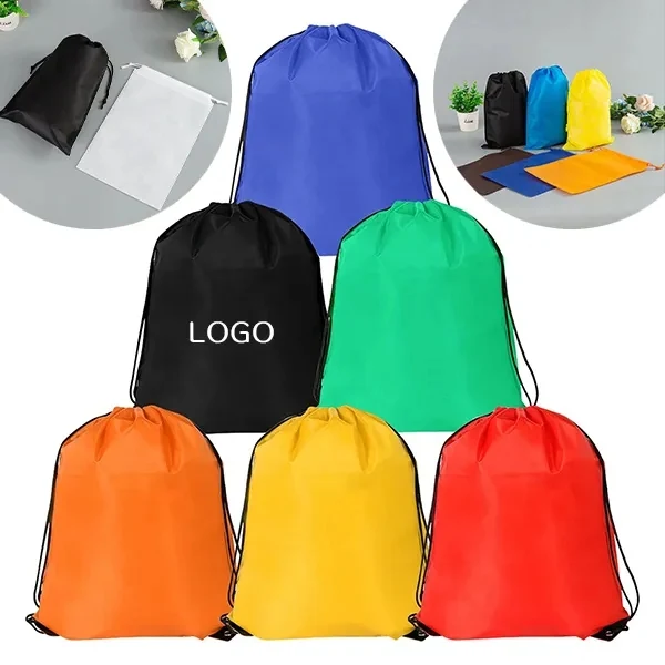 Waterproof Drawstring Bags with Heavy-Duty Durable 1